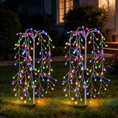 Luminous Solar Weeping Willow Lights