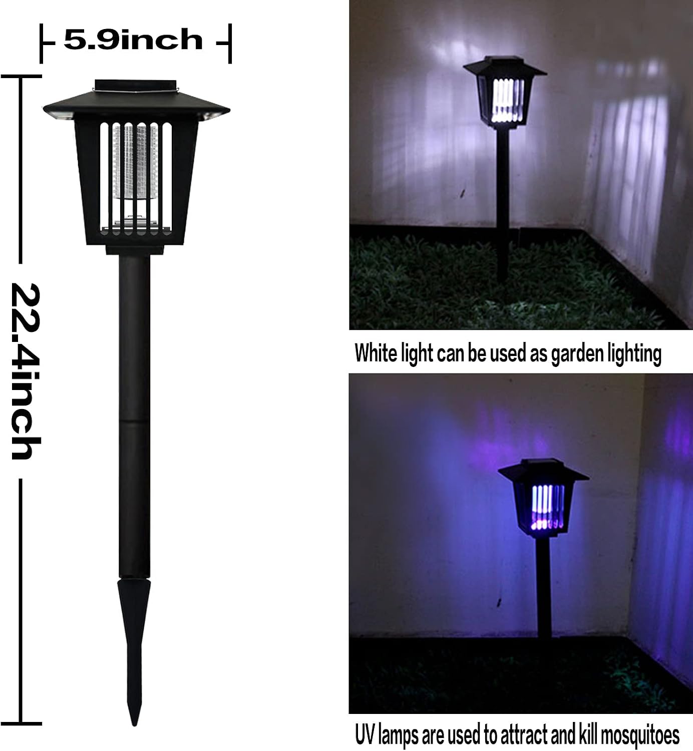 Solar-Powered High-Voltage Mosquito Defense System